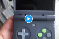 受GameBoyAdvanceSP启发的复古游戏掌上电脑宣布发布预发布预告视频