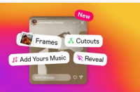 Instagram为故事添加了音乐驱动的模板