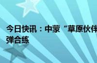 今日快讯：中蒙“草原伙伴2024”陆军联训举行首次实兵实弹合练