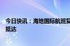 今日快讯：海地国际航班复飞，多国安全支助特派团先遣队抵达