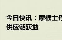 今日快讯：摩根士丹利：AI PC销量提升料使供应链获益