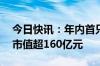 今日快讯：年内首只10倍股诞生，正丹股份市值超160亿元