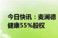 今日快讯：麦澜德：终止1.93亿元收购麦豆健康55%股权