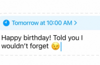 iOS18中的iMessage调度功能将让我不再忘记别人的生日