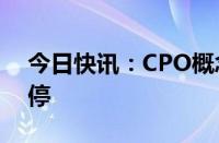 今日快讯：CPO概念震荡拉升，剑桥科技涨停