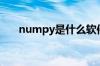 numpy是什么软件（numpy是什么）