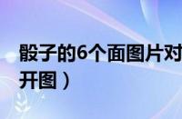 骰子的6个面图片对应数字（骰子的六个面展开图）