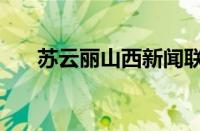 苏云丽山西新闻联播多大了（苏云丽）