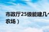 市政厅25级能建几个农场（市政厅25级几个农场）