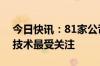 今日快讯：81家公司获海外机构调研，汇川技术最受关注