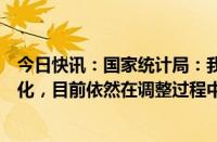 今日快讯：国家统计局：我国房地产市场出现了一些积极变化，目前依然在调整过程中