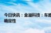 今日快讯：金溢科技：车路云相关项目补贴能否获批尚存不确定性