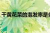 干黄花菜的泡发率是多少（干黄花菜的泡发）