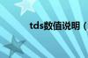 tds数值说明（tds报告是什么）