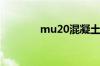 mu20混凝土砖（混凝土砖）