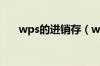 wps的进销存（wps进销存管理系统）