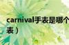 carnival手表是哪个国家（carnival是什么手表）