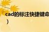 cad的标注快捷键命令（cad缩放快捷键命令）