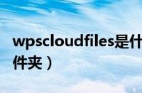 wpscloudfiles是什么文件夹（files是什么文件夹）