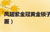 凤翅紫金冠黄金锁子甲藕丝步云履（藕丝步云履）