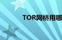 TOR网桥用哪个好（tor网桥）