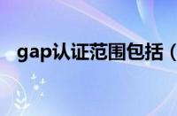 gap认证范围包括（gap认证是什么意思）