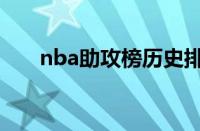 nba助攻榜历史排（nba助攻排行榜）