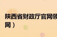 陕西省财政厅官网领导（陕西省财政厅网站官网）