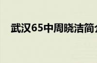 武汉65中周晓洁简介（武汉65中周晓洁）