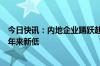 今日快讯：内地企业踊跃赴港上市，港股新股破发率创近五年来新低