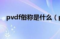 pvdf俗称是什么（pvdf概念是什么意思）