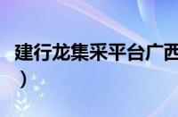 建行龙集采平台广西办事处（建行龙集采平台）