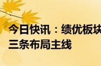 今日快讯：绩优板块配置价值升温，券商看好三条布局主线