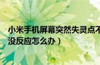 小米手机屏幕突然失灵点不动怎么回事（小米手机屏幕失灵没反应怎么办）