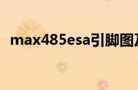 max485esa引脚图及功能（max485esa）