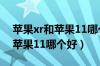 苹果xr和苹果11哪个更值得入手（苹果xr和苹果11哪个好）