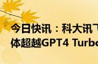 今日快讯：科大讯飞发布星火大模型4.0，整体超越GPT4 Turbo