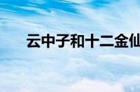 云中子和十二金仙谁地位高（云中子）