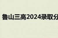 鲁山三高2024录取分数线多少?（鲁山三高）