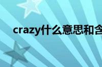 crazy什么意思和含义（crazy什么意思）