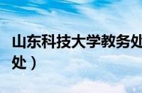 山东科技大学教务处处长（山东科技大学教务处）