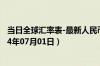 当日全球汇率表-最新人民币兑换越南盾汇率汇价查询（2024年07月01日）