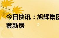 今日快讯：旭辉集团：今年上半年交付近3万套新房