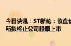 今日快讯：ST新纶：收盘价连续20个交易日低于1元，深交所拟终止公司股票上市