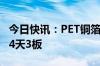 今日快讯：PET铜箔板块震荡拉升，光华科技4天3板