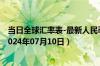 当日全球汇率表-最新人民币兑换挪威克朗汇率汇价查询（2024年07月10日）