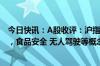 今日快讯：A股收评：沪指跌0.68%，煤炭 教育等板块走弱，食品安全 无人驾驶等概念大涨