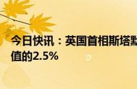 今日快讯：英国首相斯塔默承诺增加国防开支至国内生产总值的2.5%