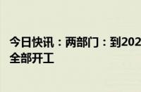 今日快讯：两部门：到2025年首批煤电低碳化改造建设项目全部开工