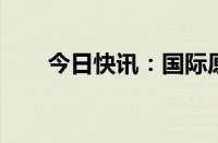 今日快讯：国际原油期货结算价收涨